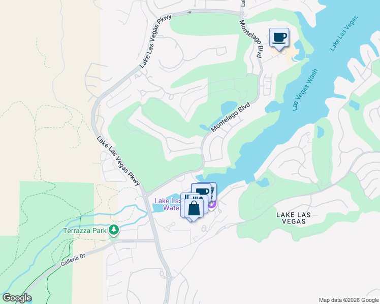 map of restaurants, bars, coffee shops, grocery stores, and more near 51 Avenida Sorrento in Henderson