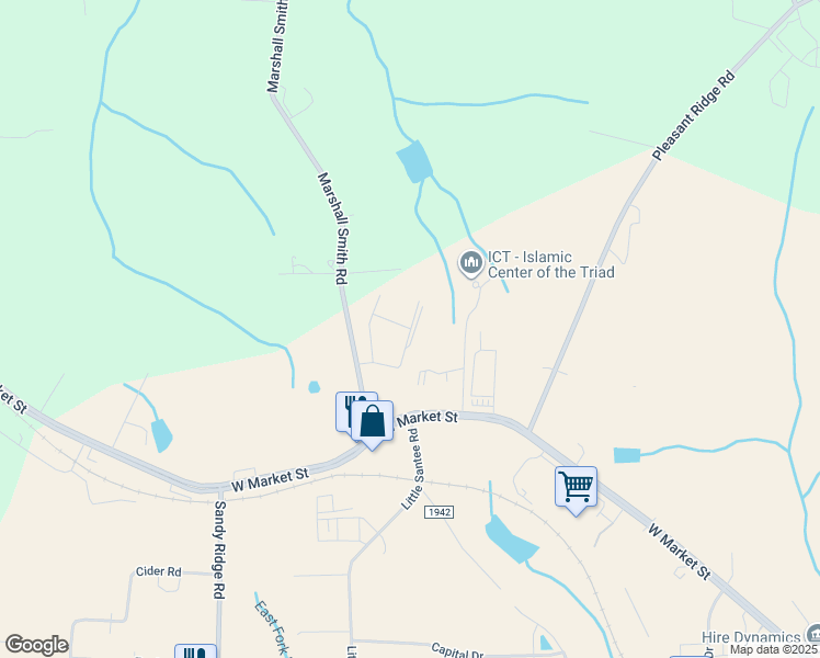 map of restaurants, bars, coffee shops, grocery stores, and more near 120 Marshall Smith Road in Colfax