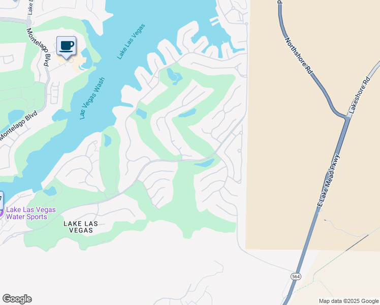 map of restaurants, bars, coffee shops, grocery stores, and more near 6 Rue Du Ville in Henderson