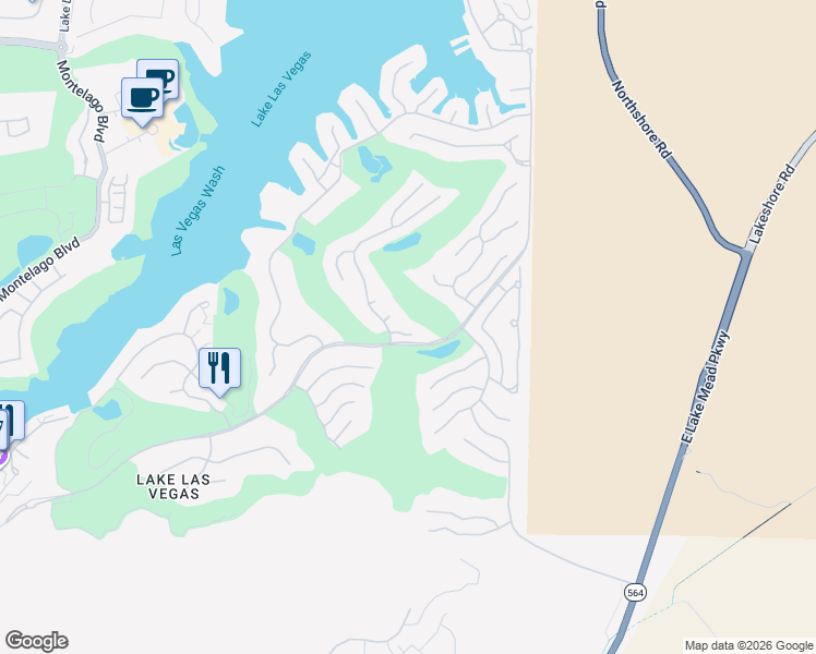 map of restaurants, bars, coffee shops, grocery stores, and more near 3 Rue Allard Way in Henderson