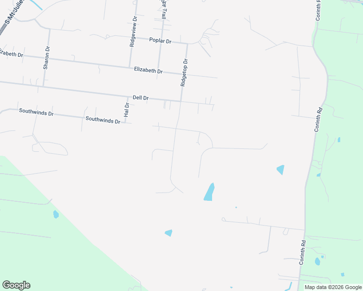 map of restaurants, bars, coffee shops, grocery stores, and more near 825 Ridgetop Drive in Mt. Juliet