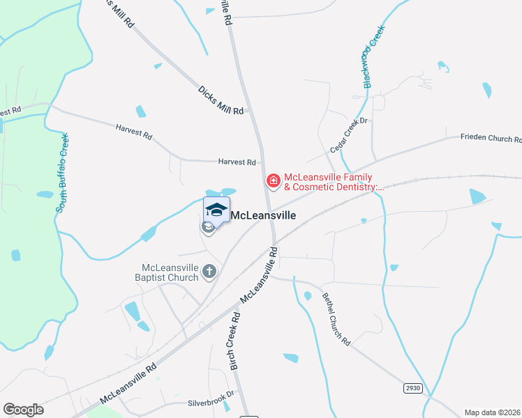5335 Frieden Church Road, McLeansville NC Walk Score
