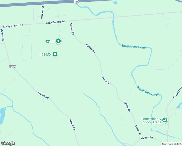 map of restaurants, bars, coffee shops, grocery stores, and more near 1744 Garner Road in Yadkinville