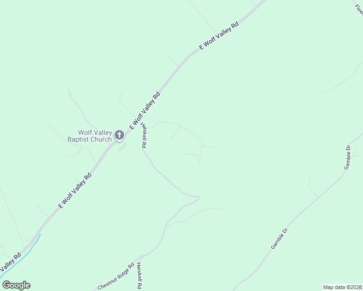 map of restaurants, bars, coffee shops, grocery stores, and more near 116 Wolf Trace Lane in Heiskell