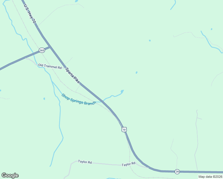 map of restaurants, bars, coffee shops, grocery stores, and more near 5353 Sparta Pike in Watertown