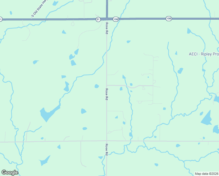 map of restaurants, bars, coffee shops, grocery stores, and more near 1307 South Rose Road in Stillwater