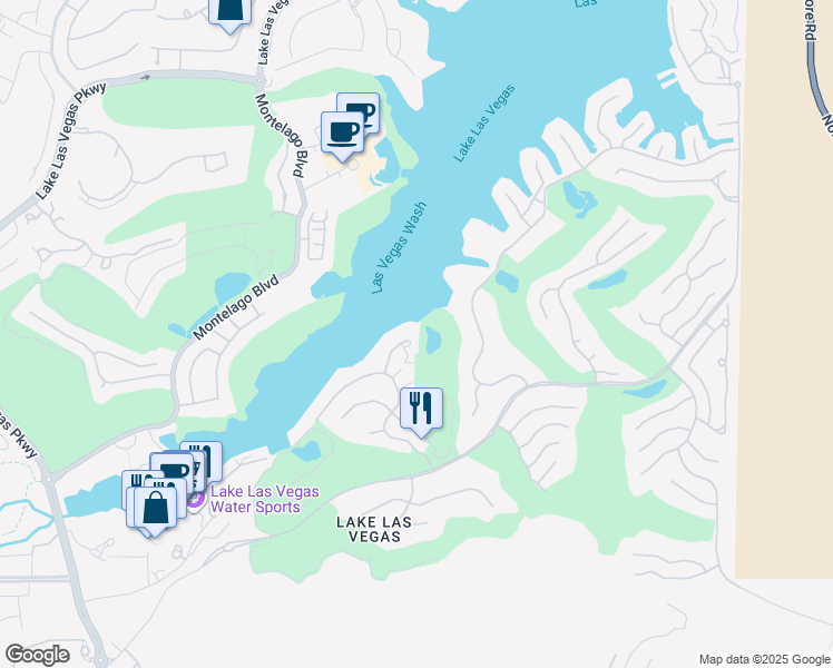 map of restaurants, bars, coffee shops, grocery stores, and more near 26 Promenade Isle Lane in Henderson