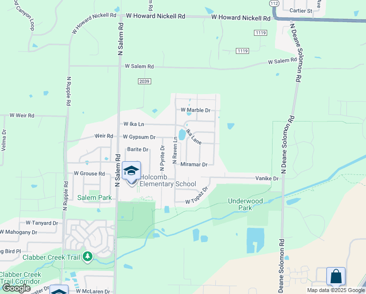 map of restaurants, bars, coffee shops, grocery stores, and more near 3062 West Verona Lane in Fayetteville