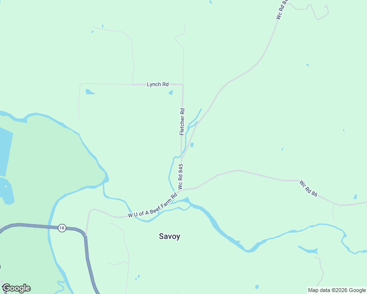 map of restaurants, bars, coffee shops, grocery stores, and more near 16984-17128 West U of A Beef Farm Road in Fayetteville