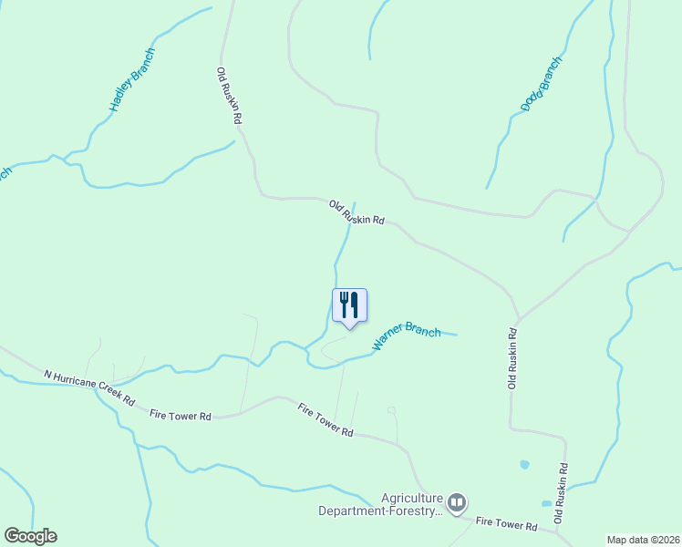 map of restaurants, bars, coffee shops, grocery stores, and more near 542 Fire Tower Road in Dickson