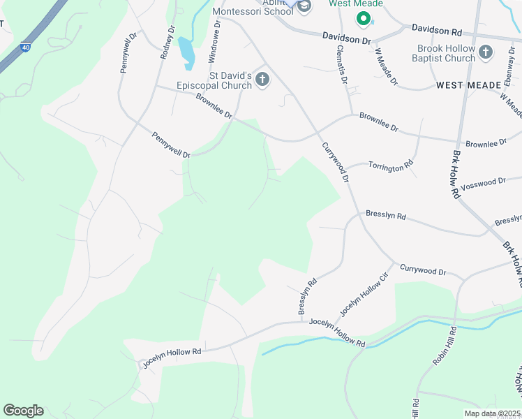 map of restaurants, bars, coffee shops, grocery stores, and more near 6508 Cornwall Drive in Nashville