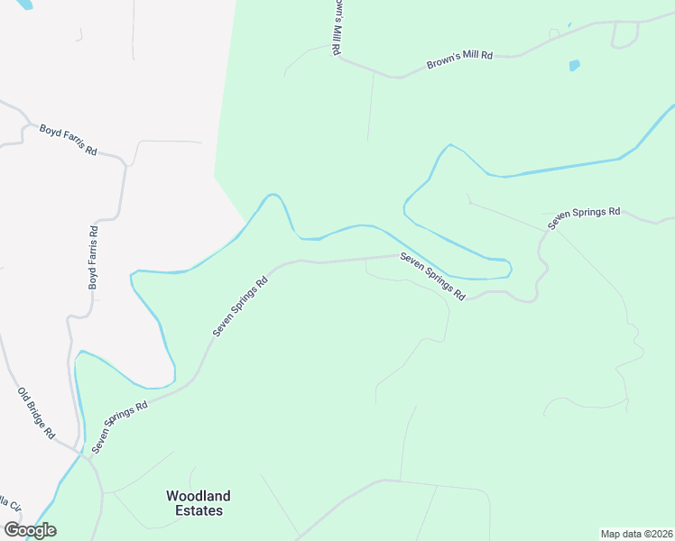 map of restaurants, bars, coffee shops, grocery stores, and more near 2761 Seven Springs Road in Cookeville