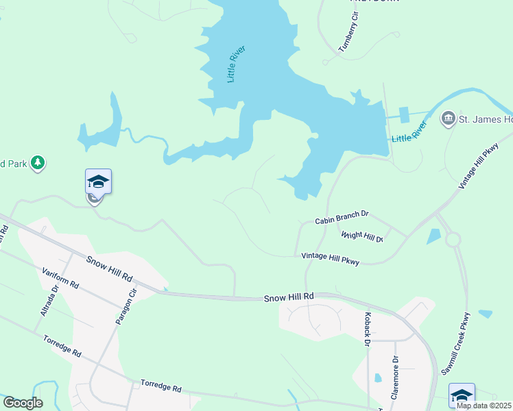 map of restaurants, bars, coffee shops, grocery stores, and more near 6204 Treyburn Point Drive in Durham