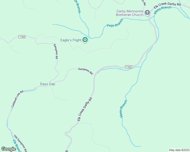 map of restaurants, bars, coffee shops, grocery stores, and more near Sampson Road in Ferguson