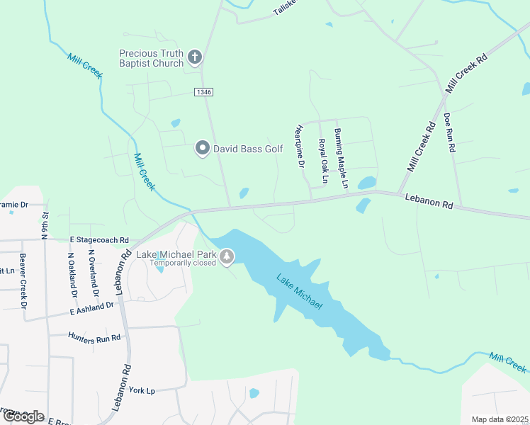 map of restaurants, bars, coffee shops, grocery stores, and more near 403 Lagoon Lane in Mebane