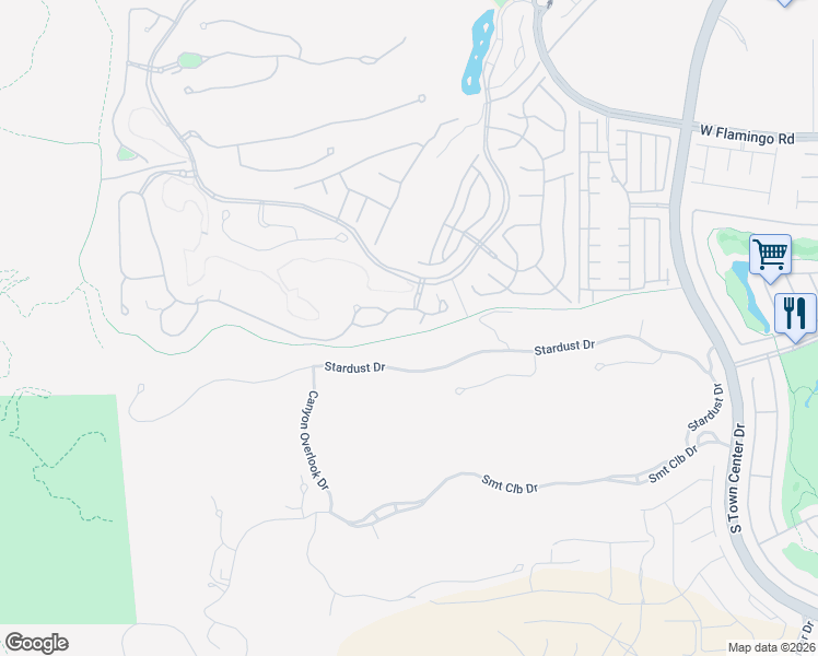 map of restaurants, bars, coffee shops, grocery stores, and more near 21 Drifting Shadow Way in Las Vegas