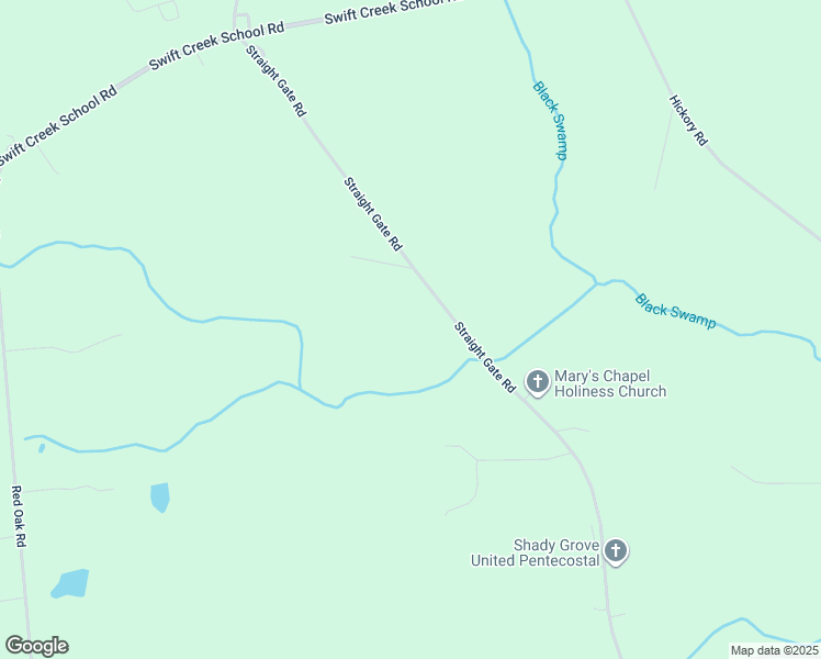 map of restaurants, bars, coffee shops, grocery stores, and more near 10856 Straight Gate Road in Whitakers