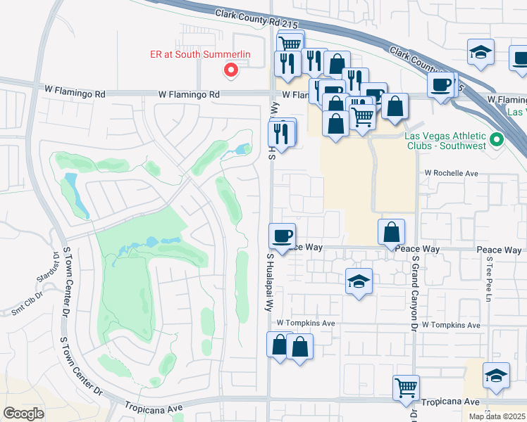 map of restaurants, bars, coffee shops, grocery stores, and more near 4414 Regalo Bello Street in Las Vegas