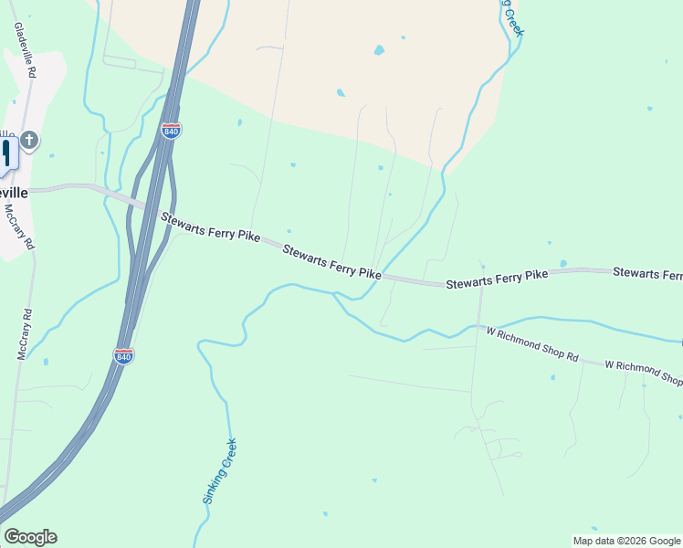 map of restaurants, bars, coffee shops, grocery stores, and more near 9948 Stewarts Ferry Pike in Lebanon