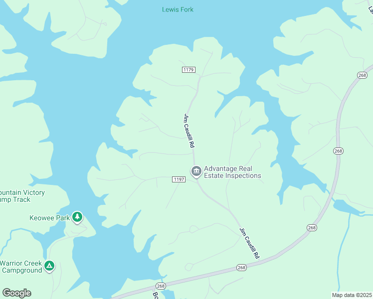 map of restaurants, bars, coffee shops, grocery stores, and more near 124 Lake Street in Wilkesboro