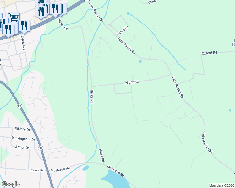 map of restaurants, bars, coffee shops, grocery stores, and more near 811 Windstone Drive in Jefferson City