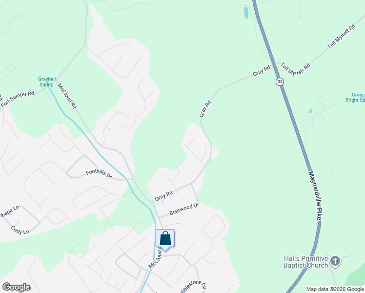 map of restaurants, bars, coffee shops, grocery stores, and more near 4634 Hay Wagon Lane in Knoxville