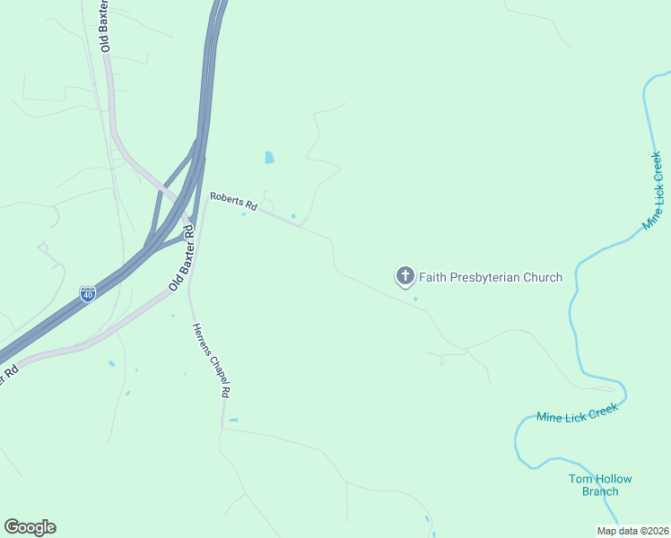 map of restaurants, bars, coffee shops, grocery stores, and more near Roberts Road in Silver Point