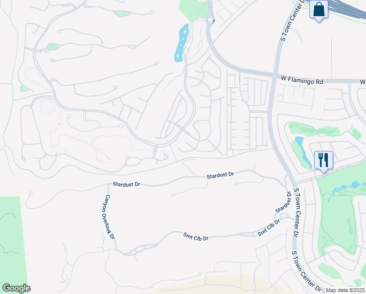 map of restaurants, bars, coffee shops, grocery stores, and more near 97 Glade Hollow Drive in Las Vegas
