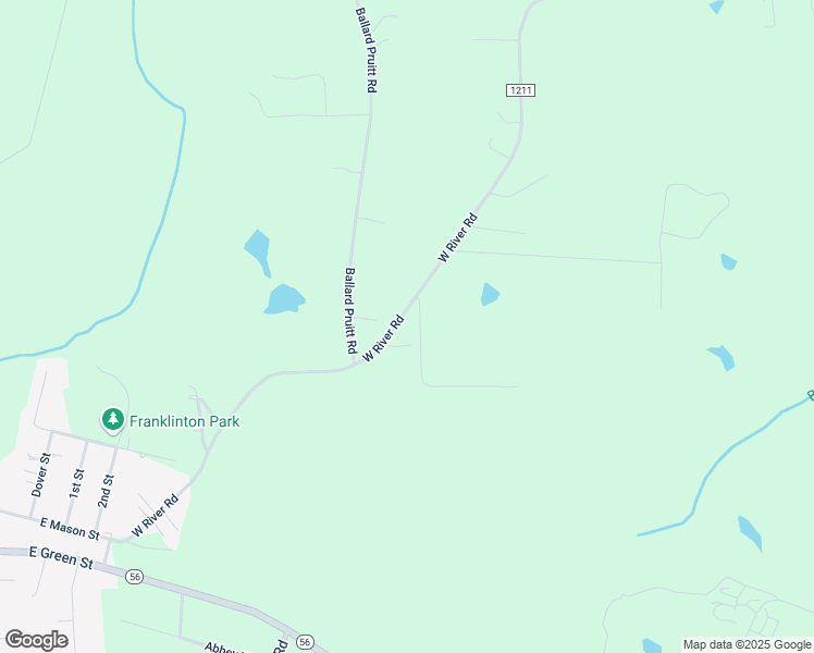 map of restaurants, bars, coffee shops, grocery stores, and more near 4097 West River Road in Franklinton