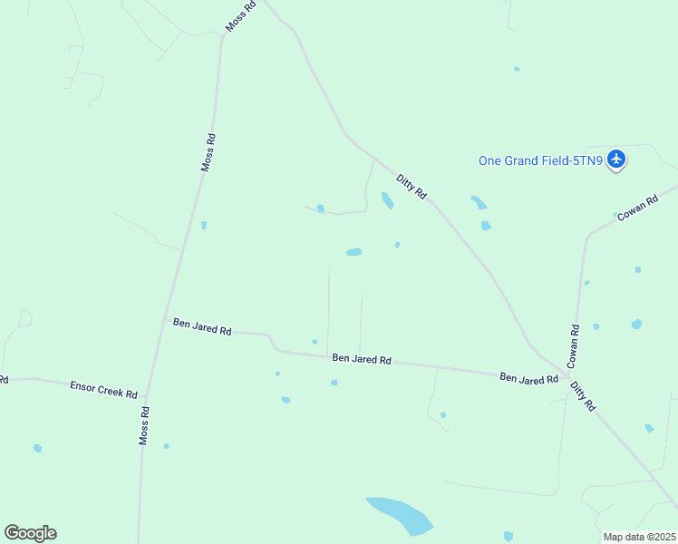 map of restaurants, bars, coffee shops, grocery stores, and more near 5836 Southern Hills Drive in Baxter