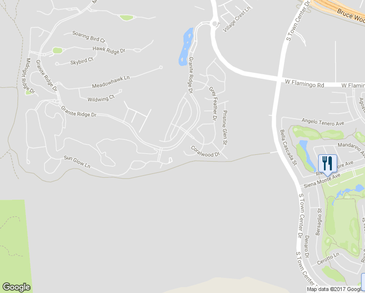 map of restaurants, bars, coffee shops, grocery stores, and more near 97 Glade Hollow Drive in Las Vegas