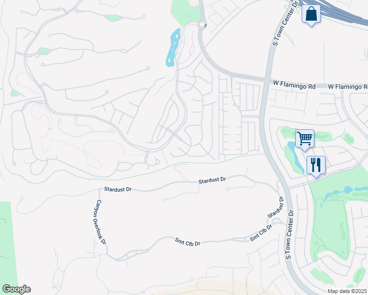 map of restaurants, bars, coffee shops, grocery stores, and more near 50 Coralwood Drive in Las Vegas