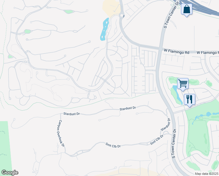 map of restaurants, bars, coffee shops, grocery stores, and more near 50 Coralwood Drive in Las Vegas