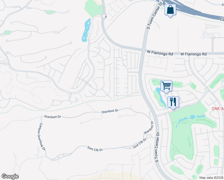 map of restaurants, bars, coffee shops, grocery stores, and more near 88 Pristine Glen Street in Las Vegas