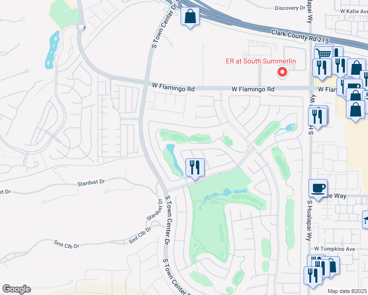 map of restaurants, bars, coffee shops, grocery stores, and more near 10630 Mandarino Avenue in Las Vegas