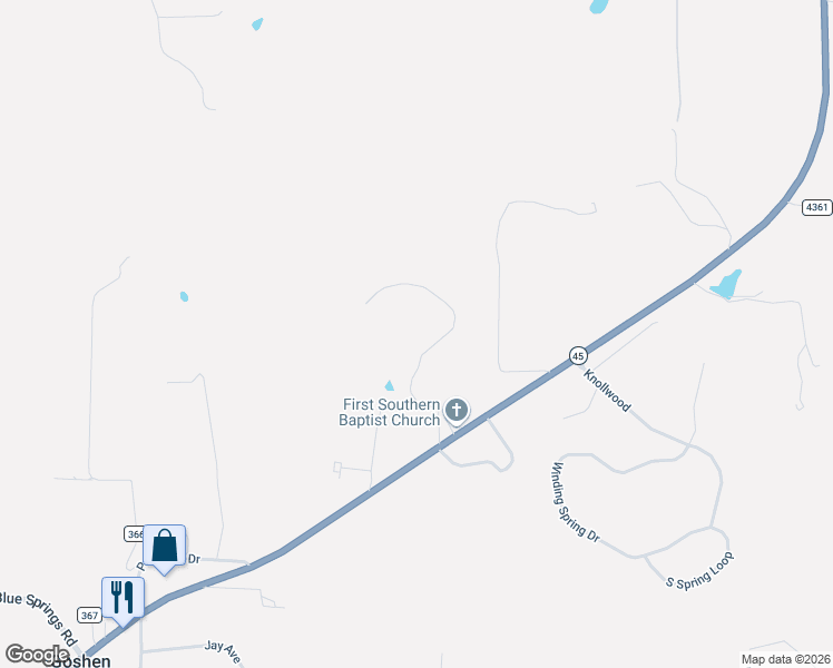 map of restaurants, bars, coffee shops, grocery stores, and more near 708 East Bowen Boulevard in Fayetteville