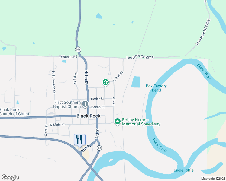 map of restaurants, bars, coffee shops, grocery stores, and more near 359 1st Street in Black Rock