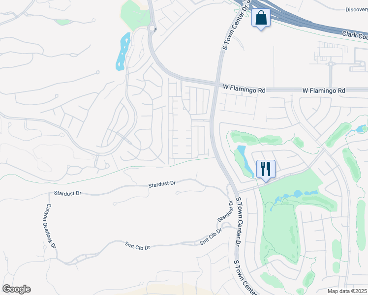 map of restaurants, bars, coffee shops, grocery stores, and more near 4291 Sunrise Flats Street in Las Vegas