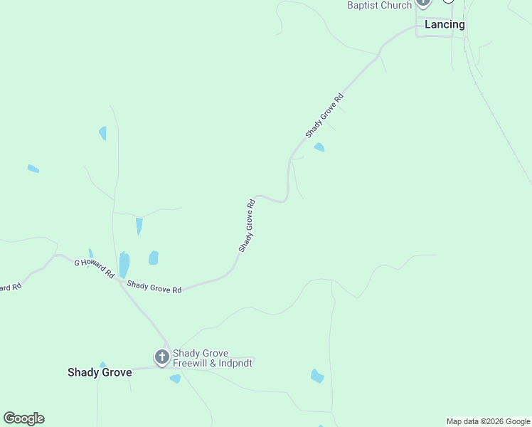 map of restaurants, bars, coffee shops, grocery stores, and more near 451 Shady Grove Road in Lancing