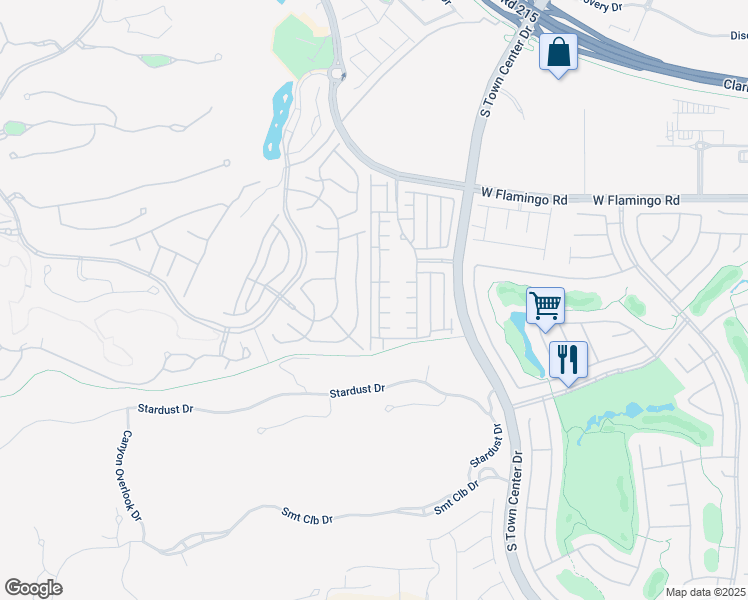map of restaurants, bars, coffee shops, grocery stores, and more near 4269 Solace Street in Las Vegas