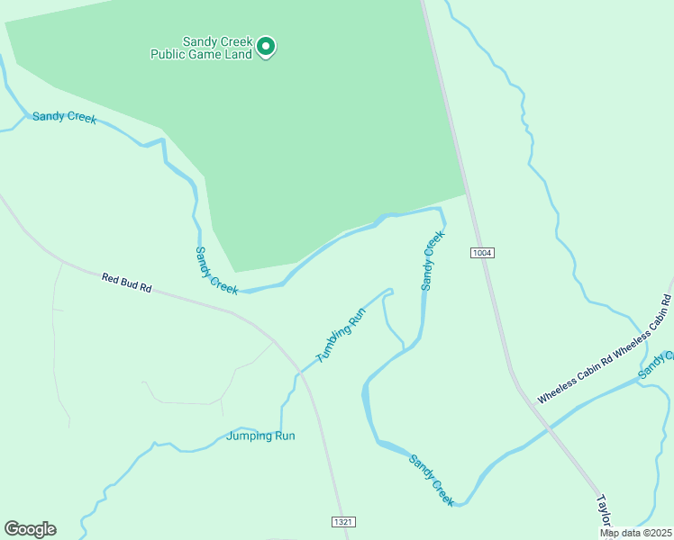 map of restaurants, bars, coffee shops, grocery stores, and more near 16153 Red Bud Road in Castalia