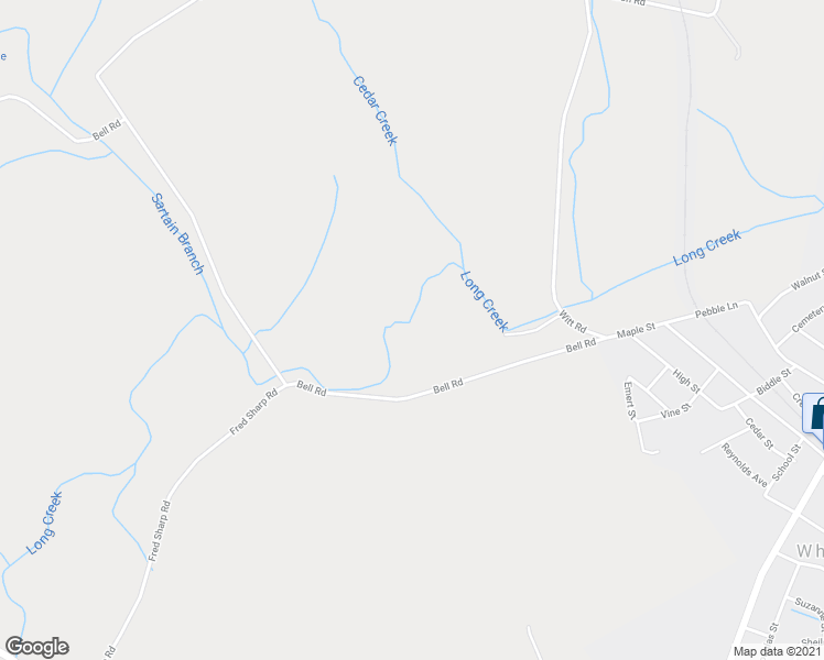 map of restaurants, bars, coffee shops, grocery stores, and more near 3104 Bell Road in White Pine
