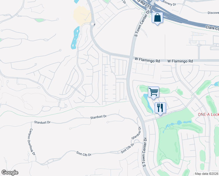map of restaurants, bars, coffee shops, grocery stores, and more near 4274 Solace Street in Las Vegas