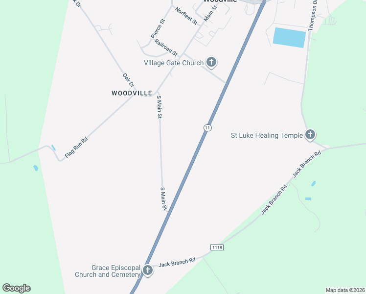 map of restaurants, bars, coffee shops, grocery stores, and more near 238 North Carolina 11 in Lewiston Woodville