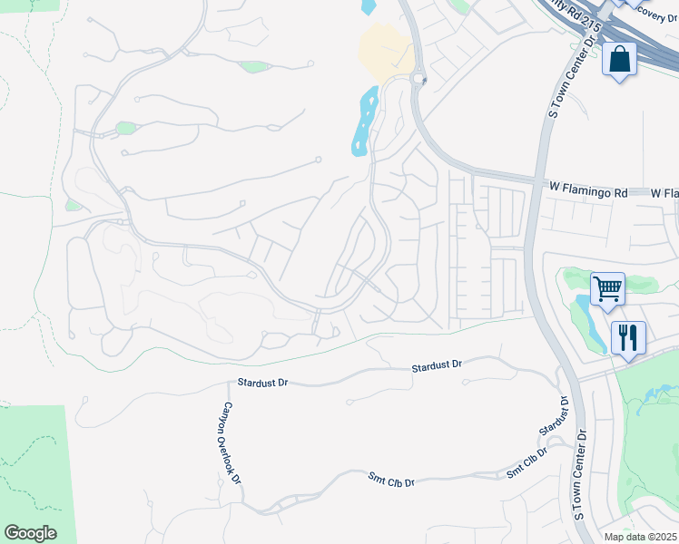 map of restaurants, bars, coffee shops, grocery stores, and more near 11280 Granite Ridge Drive in Las Vegas