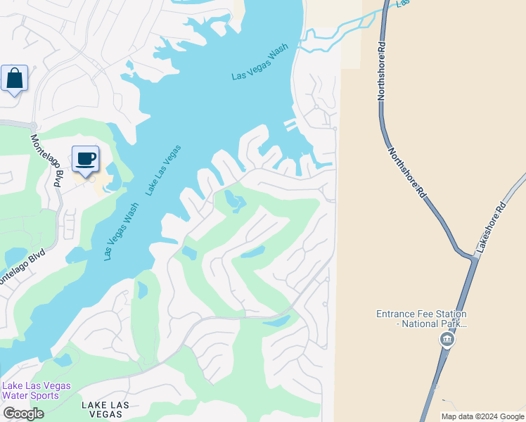 map of restaurants, bars, coffee shops, grocery stores, and more near 17 Rue Du Rivoli Place in Henderson