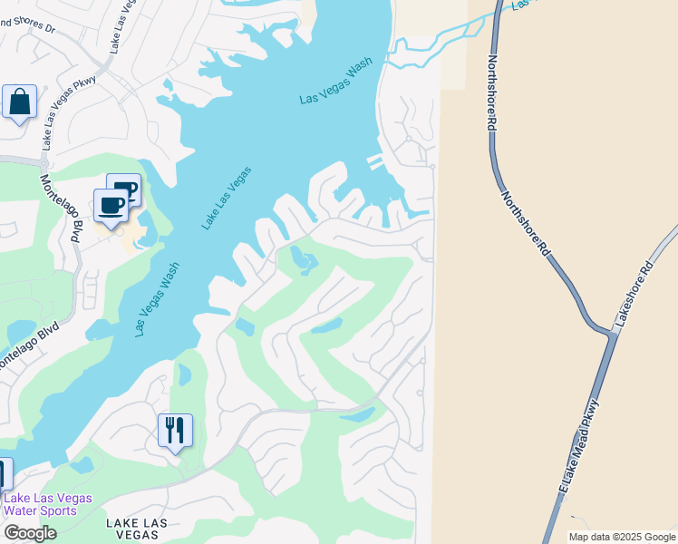 map of restaurants, bars, coffee shops, grocery stores, and more near 17 Rue Du Rivoli Place in Henderson