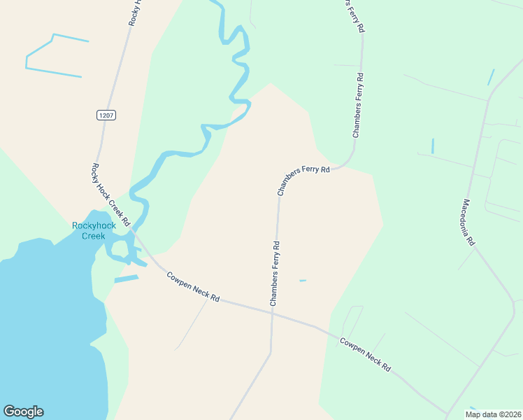 map of restaurants, bars, coffee shops, grocery stores, and more near 614 Chambers Ferry Road in Edenton