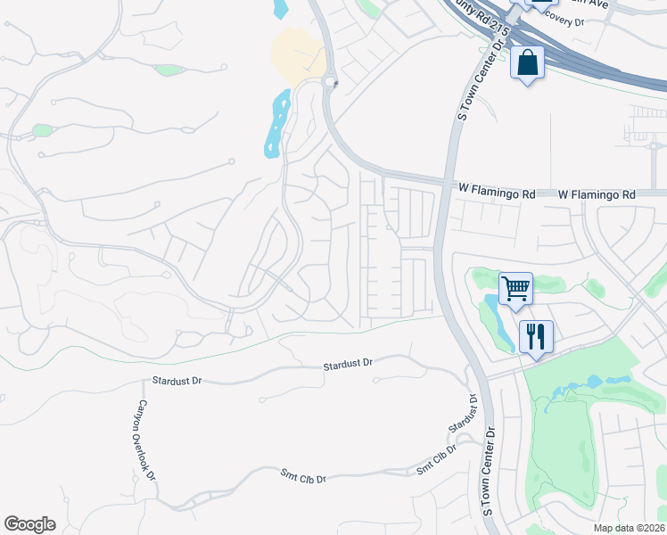 map of restaurants, bars, coffee shops, grocery stores, and more near 64 Grey Feather Drive in Las Vegas