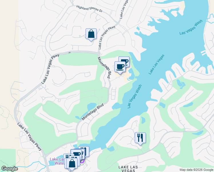 map of restaurants, bars, coffee shops, grocery stores, and more near 80 Luce Del Sole in Henderson